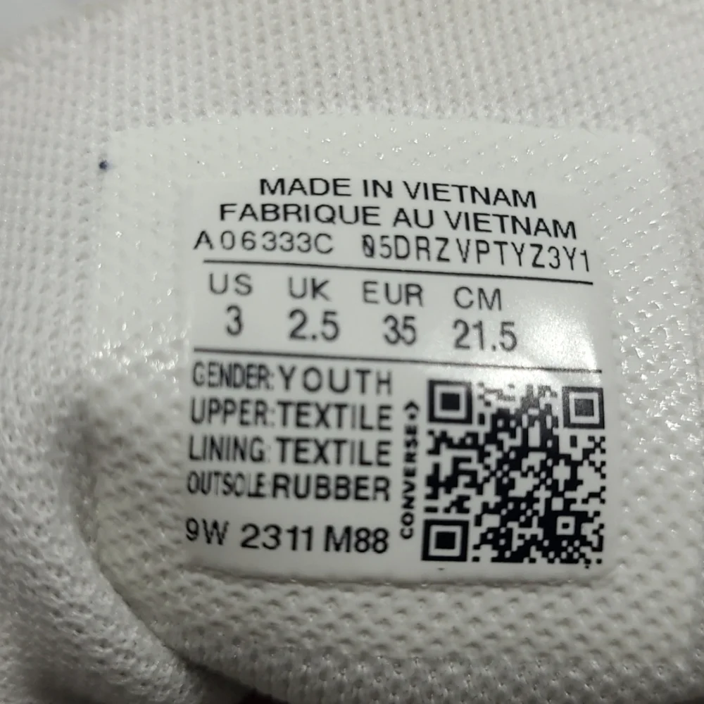 CONVERSE LITTLE GIRLS CHUCK TAYLOR ALL STAR MOVE SPARKLE PLATFORM HI TOP SHOE 3 - Picture 6 of 15